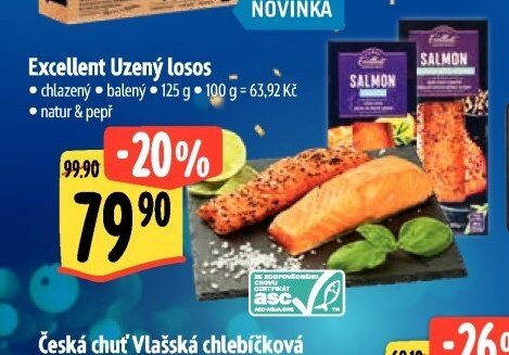 Excellent Uzený losos