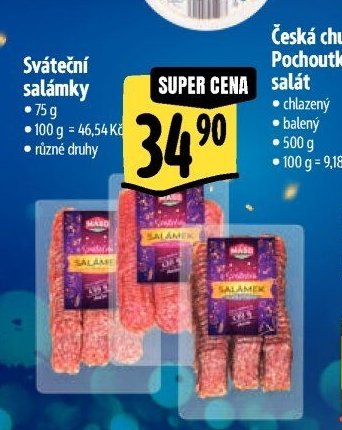 Sváteční salámky