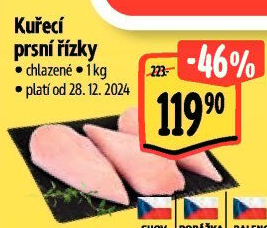 Kuřecí prsní řízky