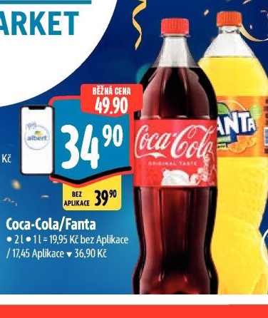 Limonáda Coca Cola - Albert akcniletaky.com