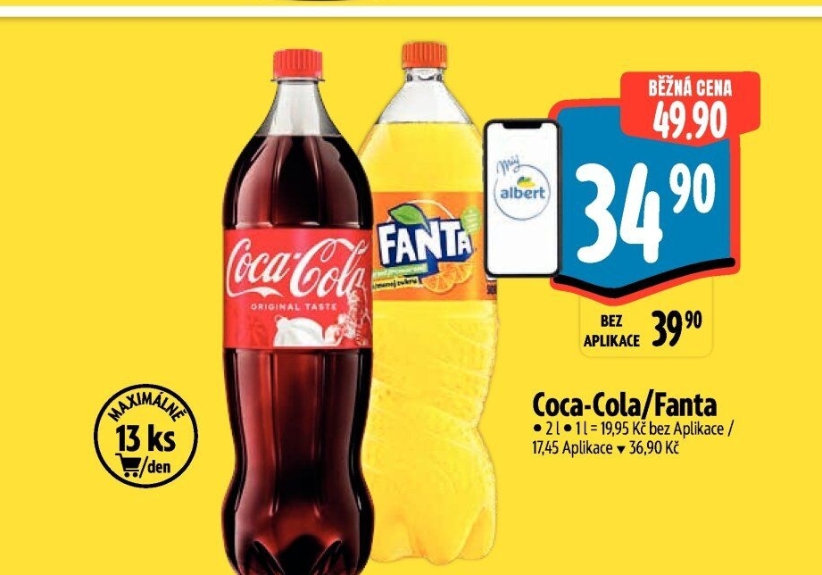 Limonáda Coca Cola