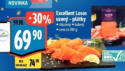 Losos uzený Albert Excellent