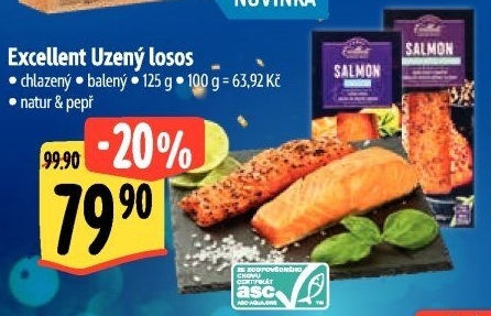 Losos uzený filet Albert Excellent