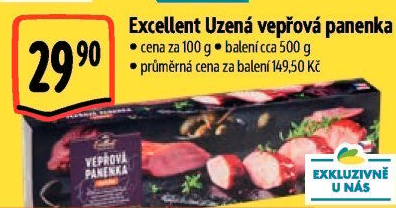 Panenka vepřová uzená Albert Excellent