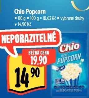 Popcorn do mikrovlnky Chio