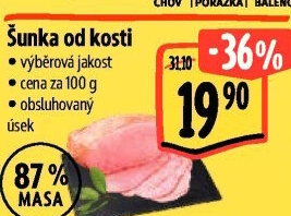 Šunka od kosti výběrová