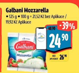 Sýr Mozzarella Galbani