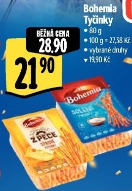 Tyčinky Bohemia
