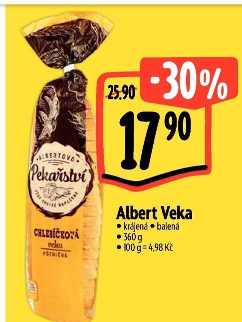 Veka chlebíčková Albert