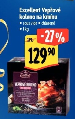 Vepřové koleno Sous vide Albert Excellent