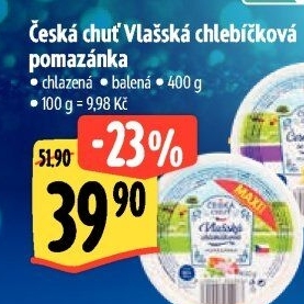 Vlašská chlebíčková pomazánka Česká chuť