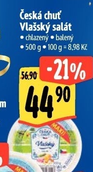 Vlašský salát Česká chuť