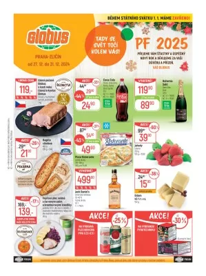 akční leták Globus 27.12.2024-31.12.2024