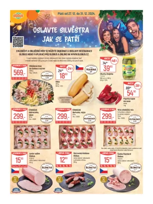 akční leták Globus 27.12.2024-31.12.2024