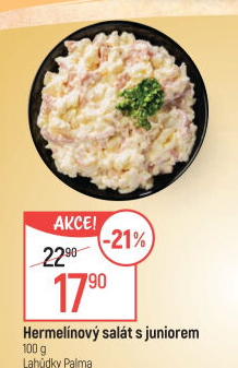 Hermelínový salát s juniorem