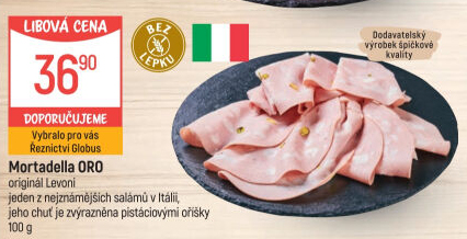 Salám Mortadella Oro Levoni