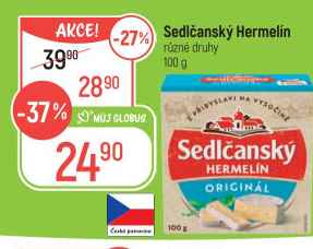 Sýr Hermelín Sedlčanský