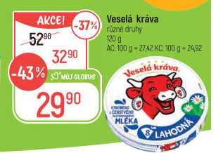 Sýr tavený Veselá kráva