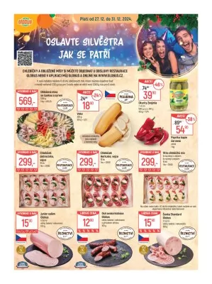 akční leták Globus 27.12.2024-31.12.2024