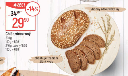 Chléb vícezrnný