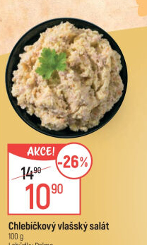 Salát vlašský chlebíčkový