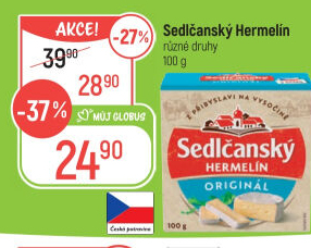 Sýr Hermelín Sedlčanský