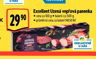 Excellent Uzená vepřová panenka