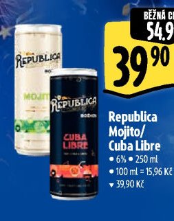 Republica Mojito/Cuba Libre