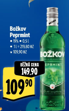 Likér Peprmint Božkov