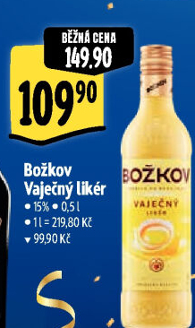 Likér vaječný Božkov