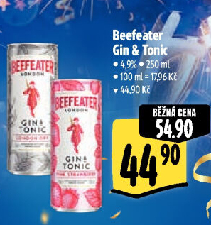 Míchaný nápoj Beefeater Gin a Tonic