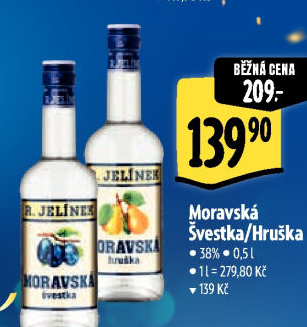 Pálenka Švestka Moravská Rudolf Jelínek