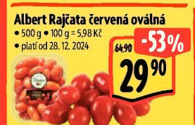 Rajčata oválná Albert