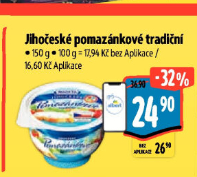 Tradiční pomazánkové Jihočeské Madeta