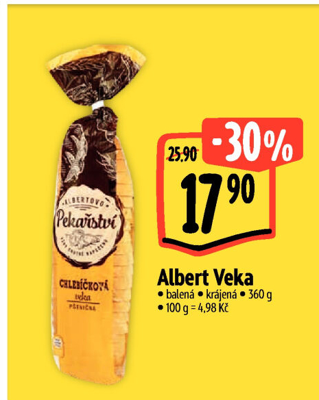 Veka chlebíčková Albert