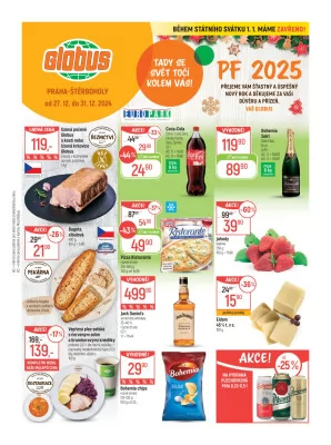 akční leták Globus 27.12.2024-31.12.2024