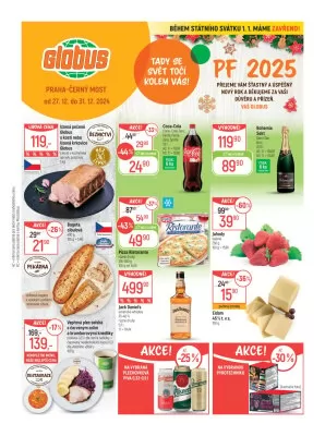 akční leták Globus 27.12.2024-31.12.2024