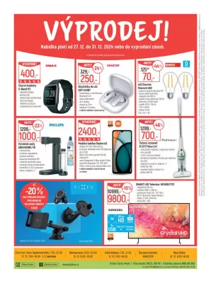 akční leták Globus 27.12.2024-31.12.2024