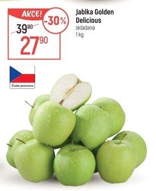 Jablka Golden Delicious