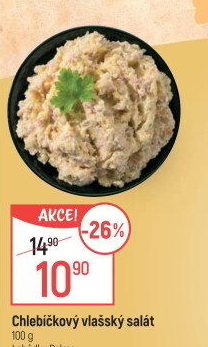 Salát vlašský chlebíčkový