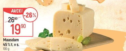 Sýr Maasdamer 45%