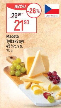 Sýr tylžský Sýrařův výběr Madeta