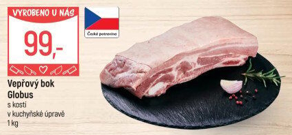Vepřový bok s kostí Globus