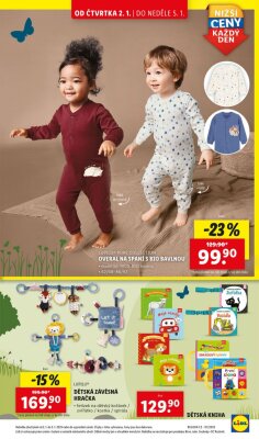 akční leták Lidl 30.12.2024-5.1.2025