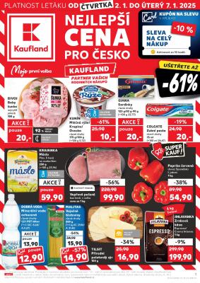 akční leták Kaufland 2.1.2024-7.1.2025