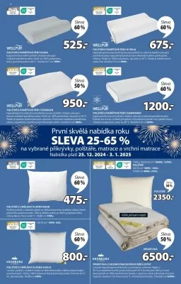 akční leták Jysk 25.12.2024-2.1.2025
