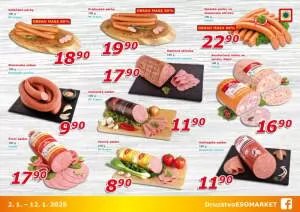 akční leták ESO MARKET 2.1.2024-12.1.2024