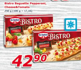 Bageta k rozpečení mražená Bistro Dr. Oetker