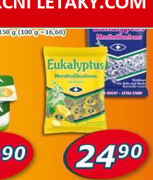 Bonbony mentolové Eukalyptus
