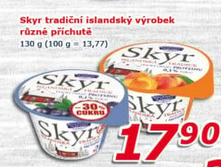 Dezert zakysaný ochucený Skyr Bohušovická mlékárna